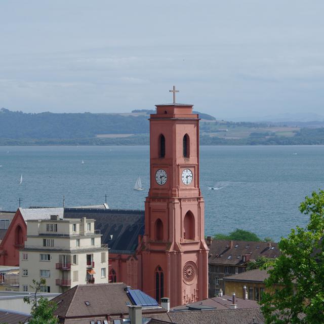 La ville de Neuchâtel va organiser un grand concours d'urbanisme pour réaménager toute la zone entre le centre-ville et le lac. [Frhuynh]