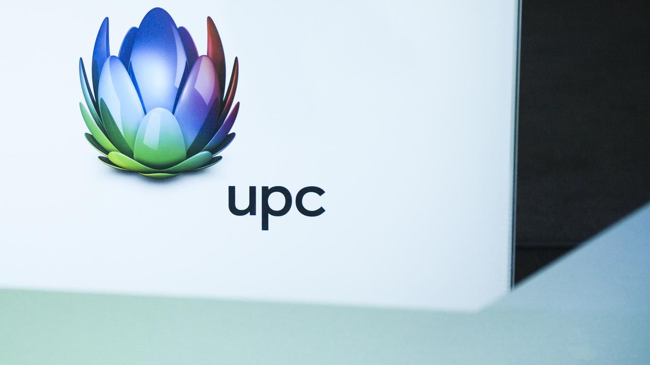 Le logo d'UPC. [Keystone - Manuel Lopez]