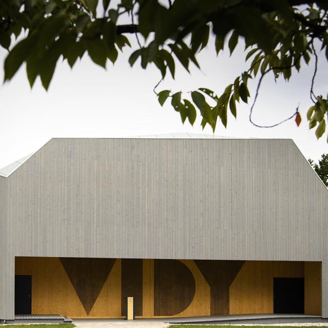 Le Pavillon, la salle annexe du Théâtre de Vidy, a été conçu par Yves Weinand (IBOIS, EPFL).
Laurent Gillieron
Keystone [Laurent Gillieron]