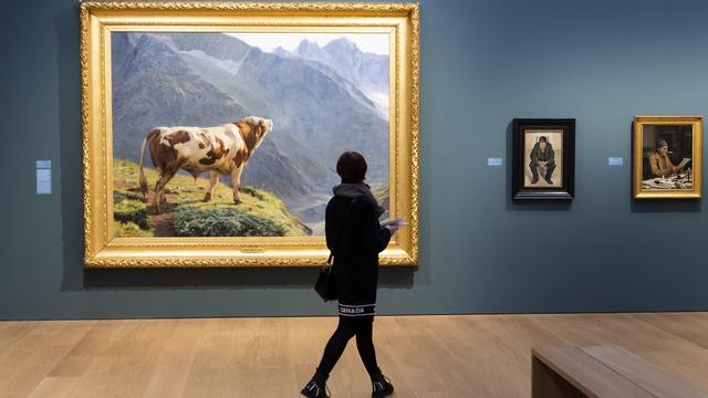 Les premiers musées devraient rouvrir le lundi 11 mai en Suisse [Keystone - Jean-Christophe Bott]