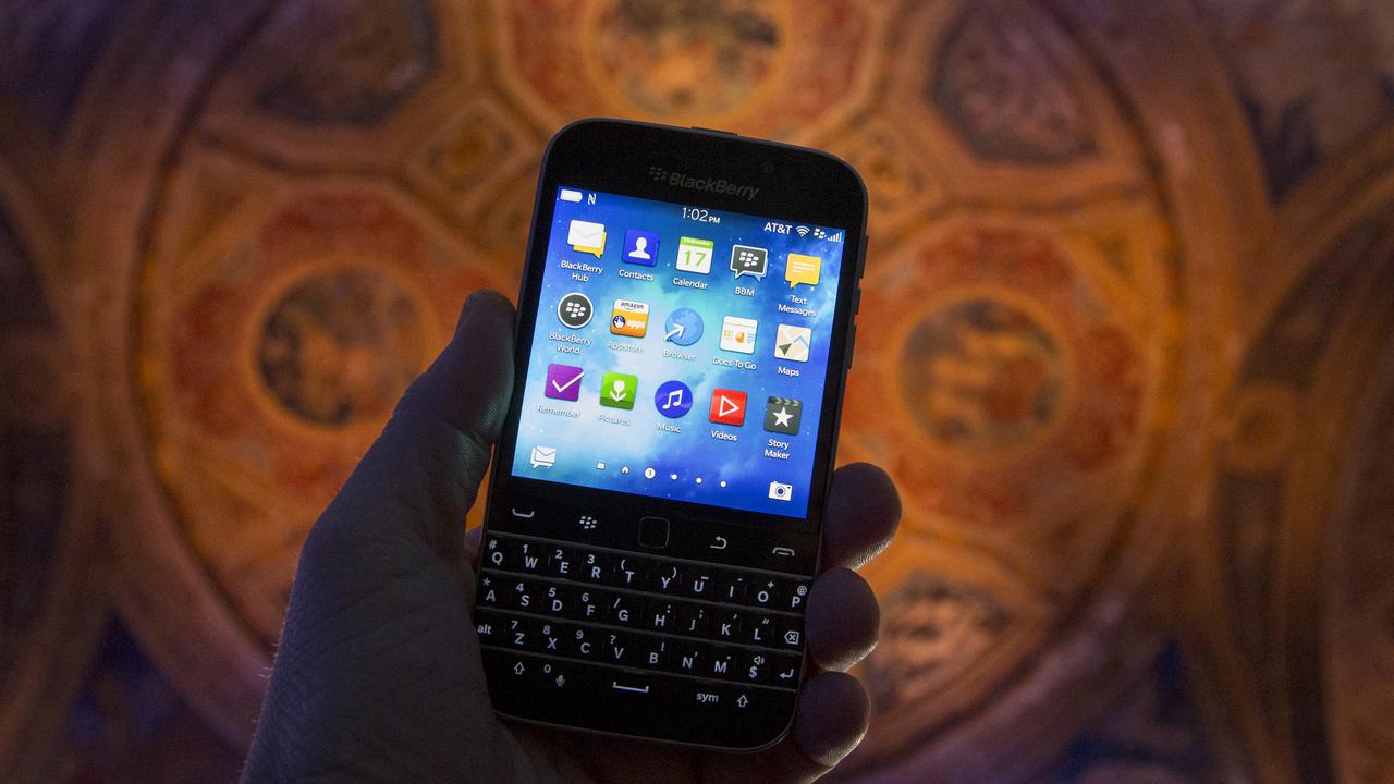 Le Blackberry Classic, lancé en décembre 2014 [Reuters - Brendan McDermid]