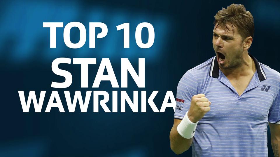 Les 10 plus beaux points de Stan Wawrinka