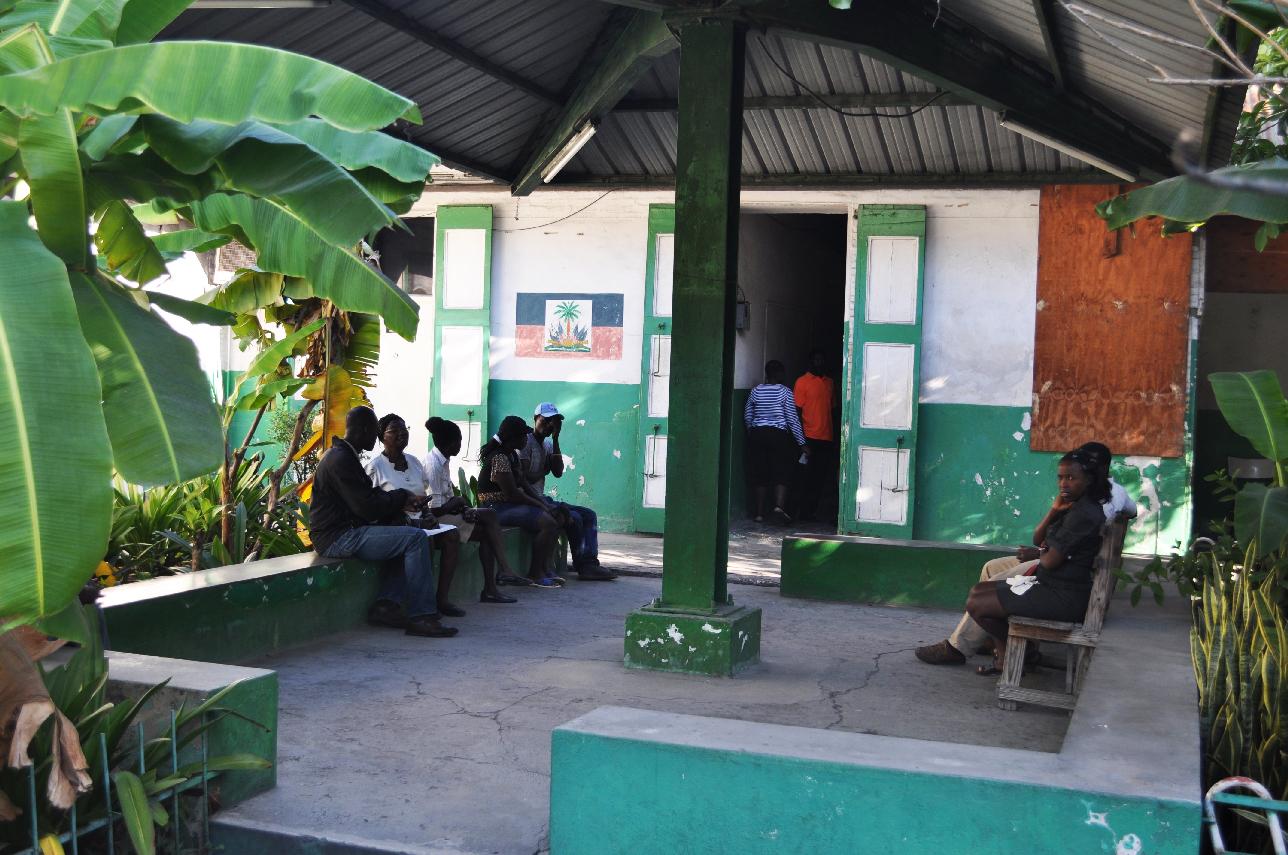 Le centre ophtalmologique de Port-au-Prince. [La vue pour la vie]
