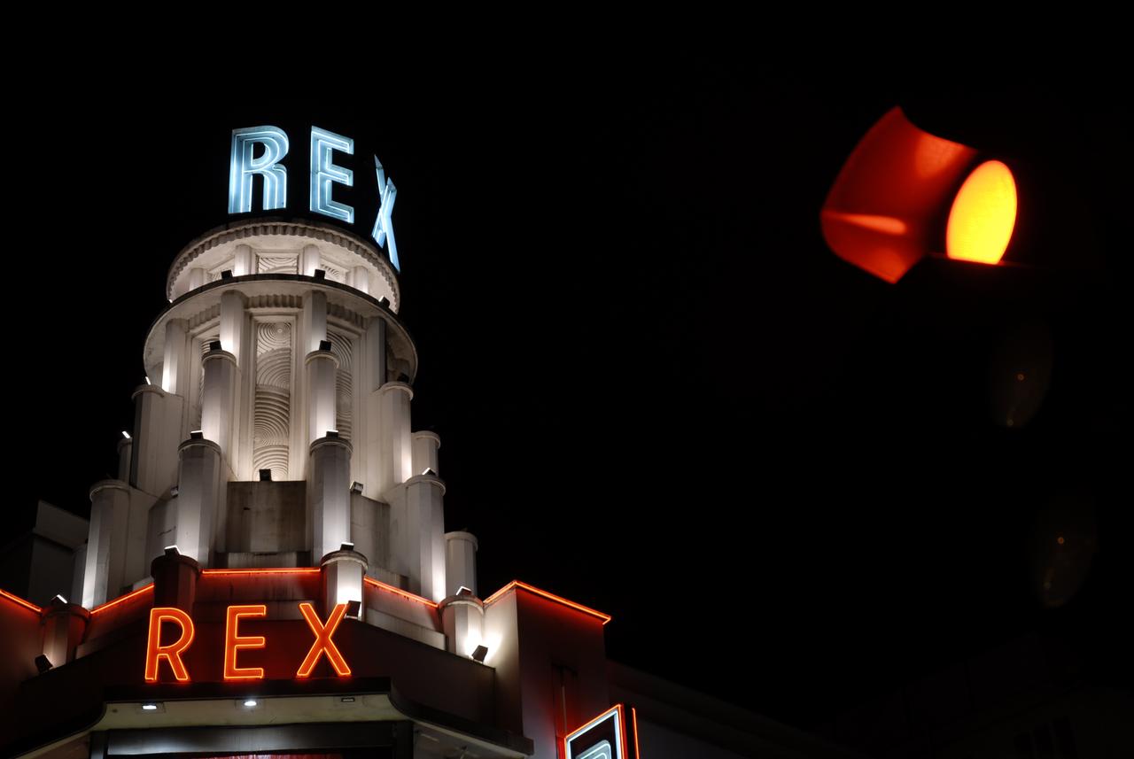 Paris, Cinéma Rex. [Simon Edelstein]