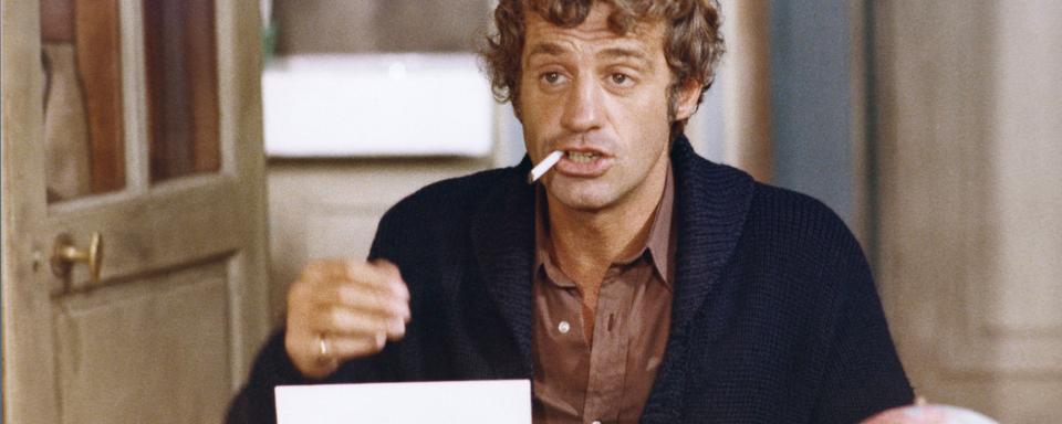 Jean-Paul Belmondo dans "Le magnifique" en 1973. [AFP]