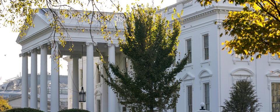 Une vue de la Maison Blanche, le 5 novembre 2020. [Keystone/AP Photo - Evan Vucci]