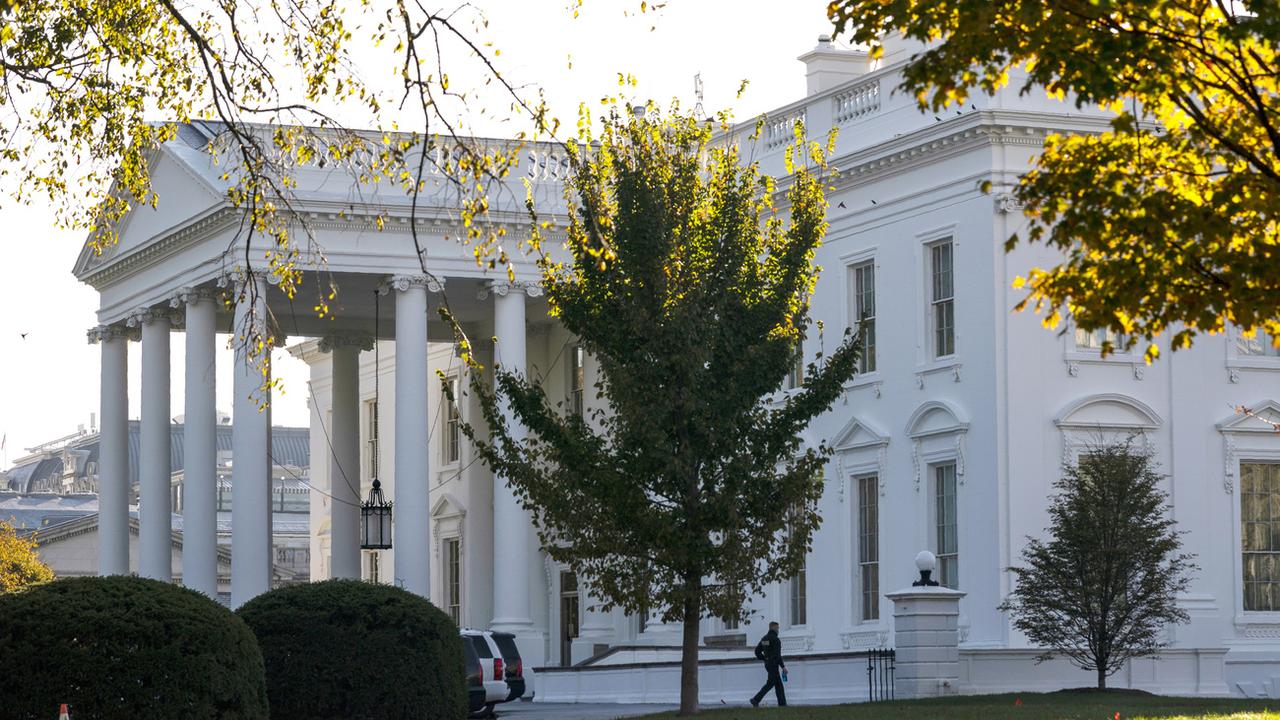 Une vue de la Maison Blanche, le 5 novembre 2020. [Keystone/AP Photo - Evan Vucci]