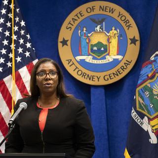 Letitia James, la procureure générale de New York veut démanteler la NRA. [EPA/Keystone - Justin Lane]