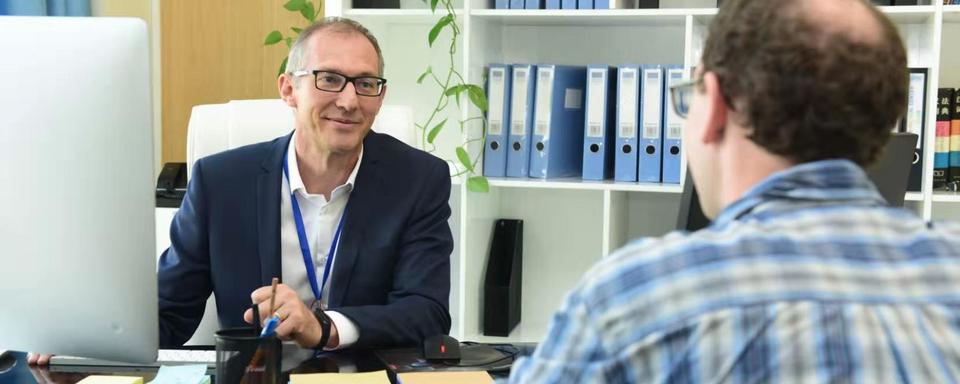 Philippe Klein, médecin chef français à la clinique internationale de Wuhan. [DR]