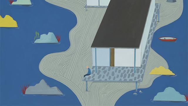 Albertine, "Home", gouache sur papier, 36 x 51 cm, 2019.
Albertine, "Home", gouache sur papier de 2019 à découvrir à la galerie LIGNEtreize à Carouge. [galerielignetreize.ch]