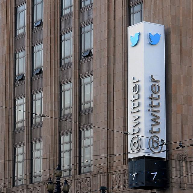 Le siège de Twitter à San Francisco. [AP Photo/Keystone - Noah Berger]