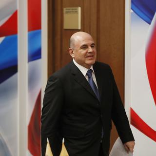 Mikhail Mishustin, le nouveau Premier ministre russe, le 15 janvier 2020. [EPA/ Keystone - Yuri Kochetkov]