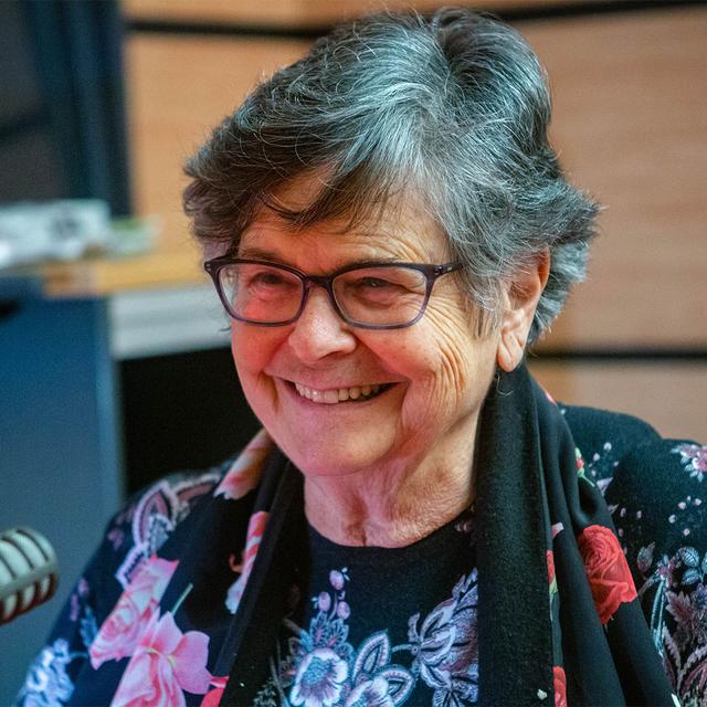 Ruth Dreifuss, présidente de la Commission globale de politique en matière de drogues. [RTS - Anne Kearney]