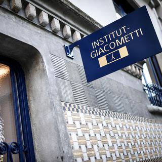 L'entrée de l'Institut Giacometti de Paris. [AFP - Stephane de Sakutin]