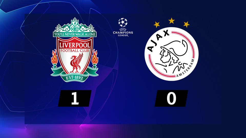 5e journée, Liverpool - Ajax Amsterdam (1-0)