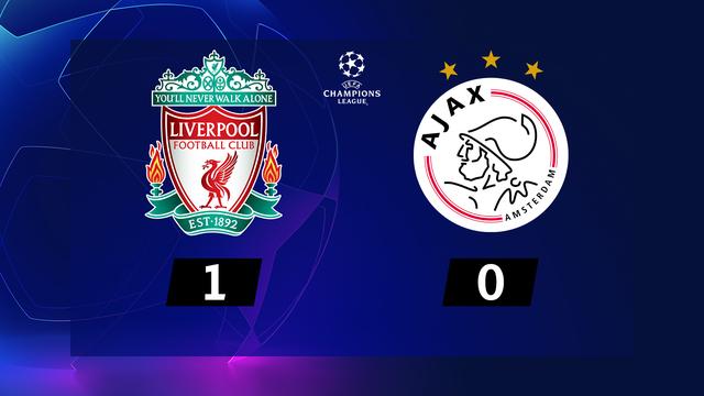 5e journée, Liverpool - Ajax Amsterdam (1-0)