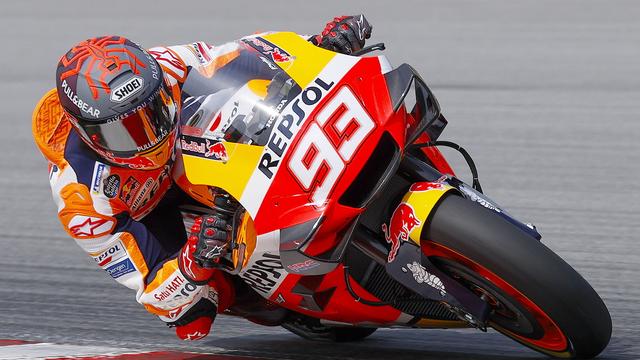 Marc Marquez va vers le mieux. [EPA - FAZRY ISMAIL]