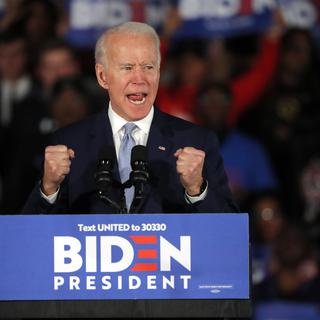L'ancien vice-président Joe Biden a remporté la primaire démocrate en Caroline du Sud, le 29 février. [AP Photo - Gerald Herbert]