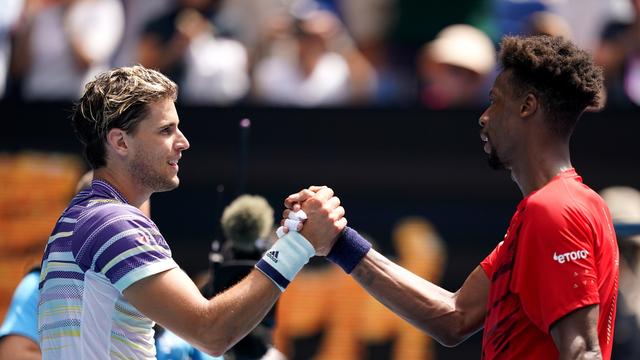 Dominic Thiem a été totalement intouchable pour Gaël Monfils. [AP - Natasha Morello]