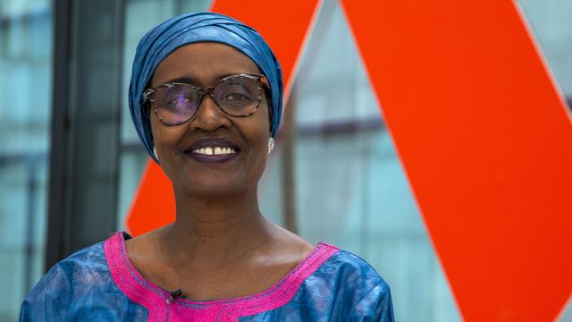 Winnie Byanyima. [Keystone - Salvatore Di Nolfi]