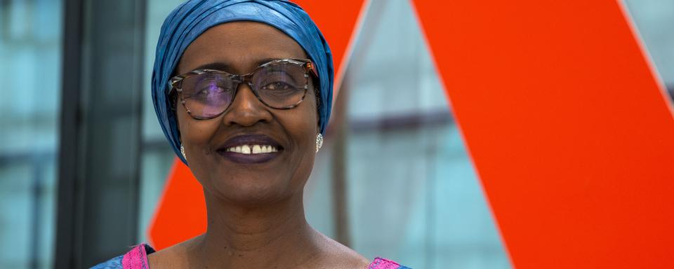 Winnie Byanyima. [Keystone - Salvatore Di Nolfi]