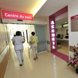 Un centre entièrement dédié à la femme, au dépistage et au traitement des pathologies du sein. [KEYSTONE - Martial Trezzini]