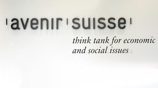 Le logo d'Avenir Suisse. [Keystone - Walter Bieri]