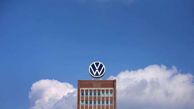 Le logo du constructeur allemand Volkswagen. [AFP - Ronny Hartmann]