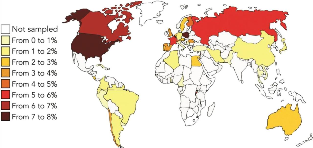 La prévalence de l'épuisement parental à travers le monde. [Affective Science - Isabelle Roskam/UCL]