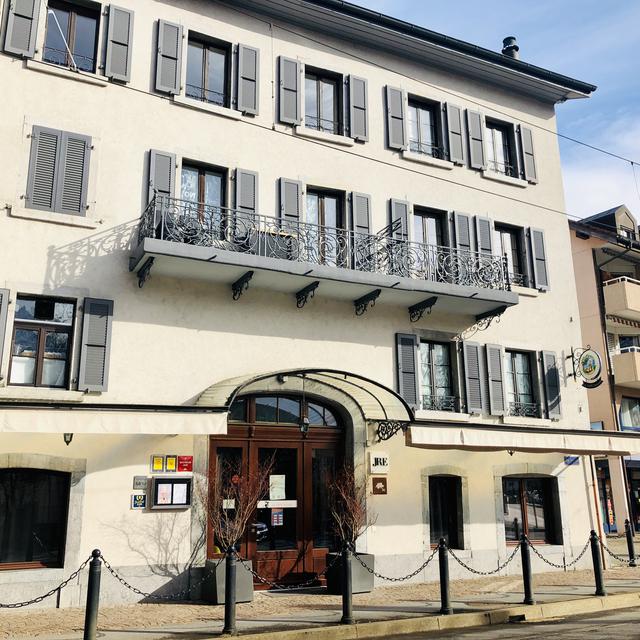 Le Café Suisse à Bex. [RTS - Karine Vasarino]