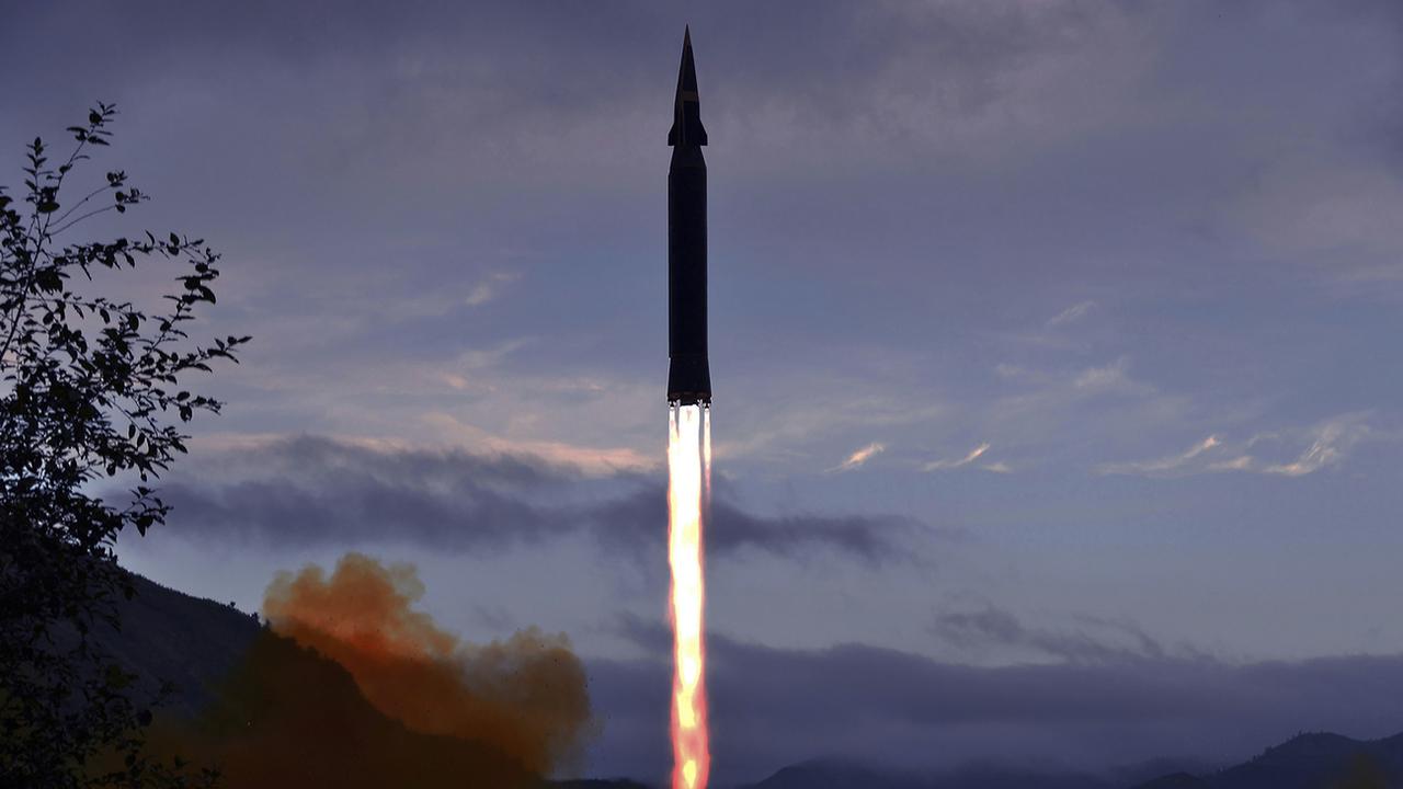 La Corée du Nord prétend que son nouveau missile était hypersonique. [Keystone - Korean Central News Agency]