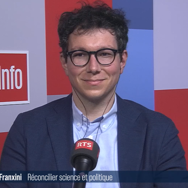 Interview de Nicolas Zahn, membre du think tank Reatch. [RTS]