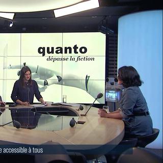 May Yang et Sylvain Collette, chargés de l’éditorial aux éditions Quanto. [RTS - RTS]