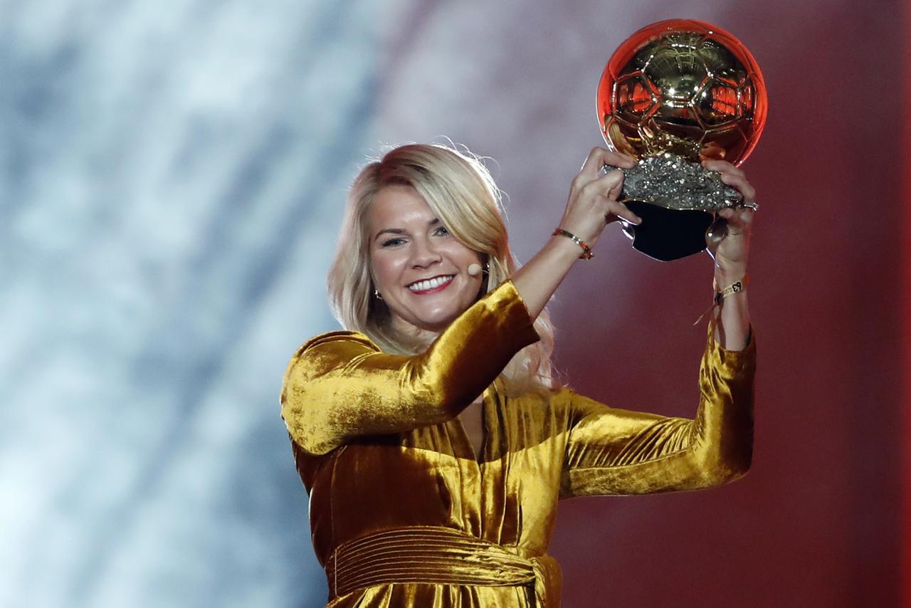 Ada Hegerberg: premier Ballon d'Or féminin de l'histoire en 2018. [KEYSTONE - Christophe Ena]