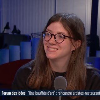 Forum des Idées - "Une bouffée d'art", rencontres entre artistes et restaurants [RTS]