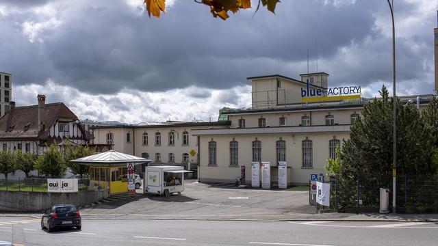 Les opposants à Bluefactory veulent donner un nouvel élan au site. [Keystone - Marcel Bieri]