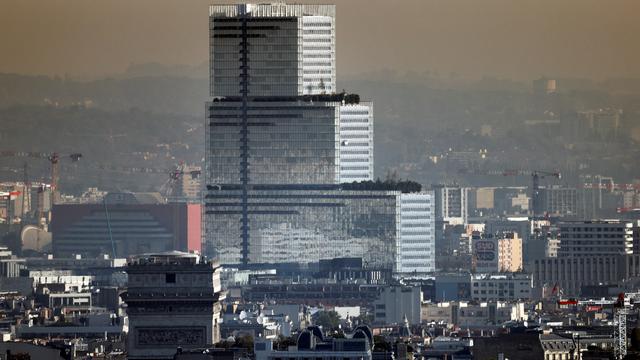 Vue aérienne du Palais de Justice de Paris. [AFP - THOMAS COEX]