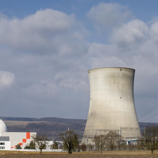 La centrale nucléaire de Leibstadt (AG) peut redémarrer après sa révision. [KEYSTONE - Alexandra Wey]