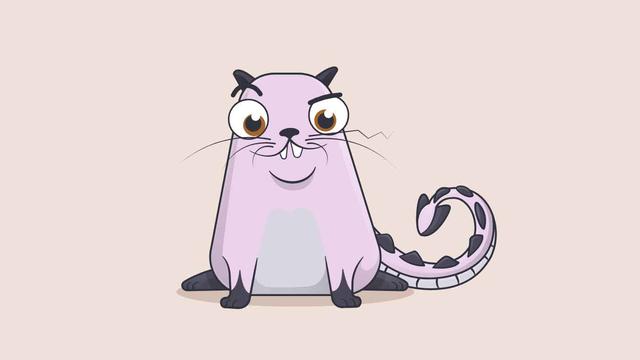 Ce chat virtuel a été vendu 170'000$. Le jeu CryptoKitties est basé sur la blockchain Ethereum. [CryptoKitties]