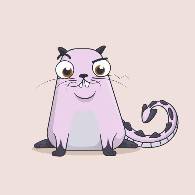 Ce chat virtuel a été vendu 170'000$. Le jeu CryptoKitties est basé sur la blockchain Ethereum. [CryptoKitties]