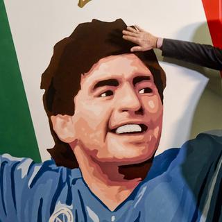 Diego Armando Maradona, l'idole éternelle. A Naples et ailleurs. [AP - Ciro Fusco]