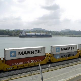 Le Canal de Panama en février 2019. [AP Photo/Keystone - Arnulfo Franco]
