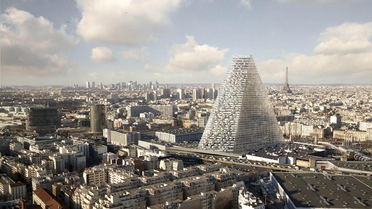 Le groupe Unibail-Rodamco-Westfield (URW) a annoncé le lancement du chantier controversé de la Tour Triangle "d'ici la fin de l'année", avec l'arrivée de l'assureur Axa comme partenaire financier, lundi dans un communiqué. [HERZOG & DE MEURON]