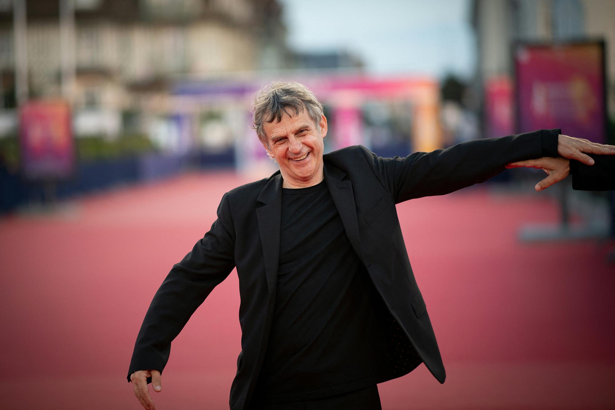 Le cinéaste Lucas Belvaux présente son film "Des Hommes" au festival de Deauville en 2020. [AFP - Loic VENANCE]