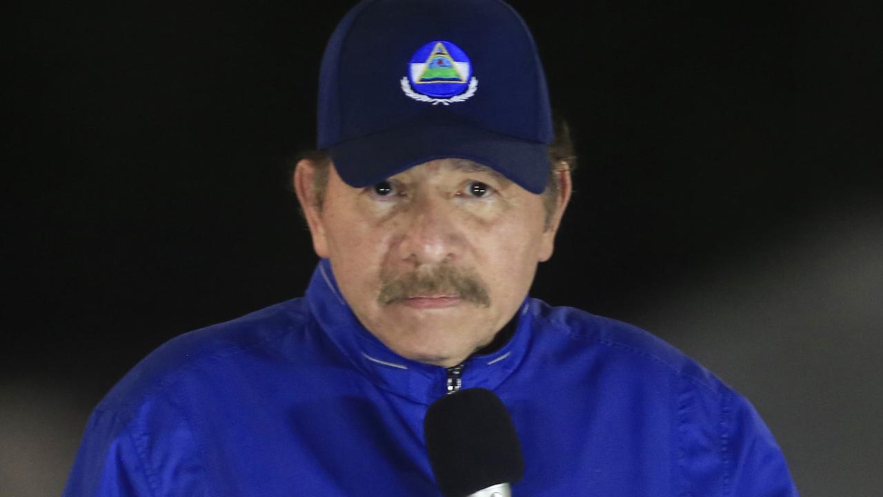 Le président du Nicaragua, Daniel Ortega, en mars 2019. [AP Photo/Keystone - Alfredo Zuniga]
