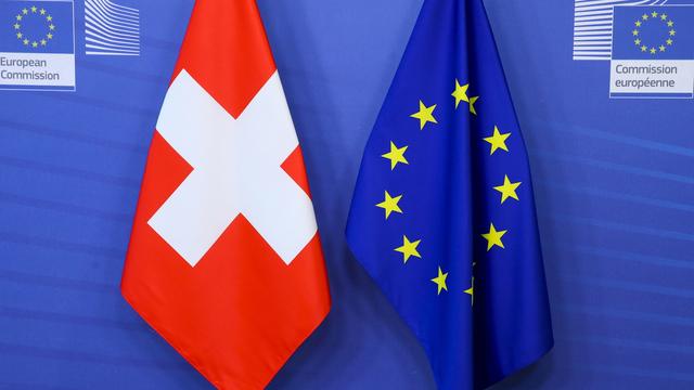 La Suisse pourrait interrompre les négociations sur l'accord-cadre [Keystone - François Walschaerts]