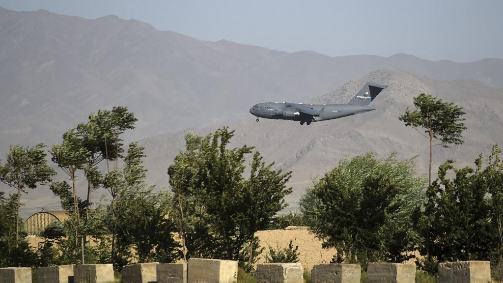 Les troupes étrangères ont quitté la base de Bagram en Afghanistan. [AFP - WAKIL KOHSAR]