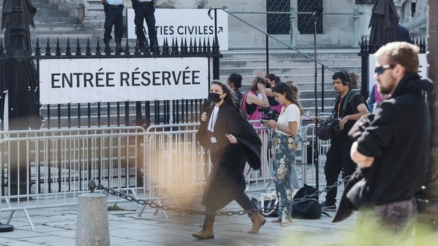 Ouverture du procès historique contre les attaques du 13 novembre 2015 à Paris. [MARIE MAGNIN / HANS LUCAS / HANS LUCAS VIA AFP]