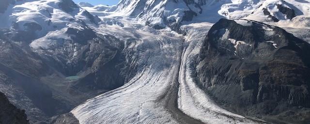 Glacier Gornergletscher. [RTS - Cécile Guerin]