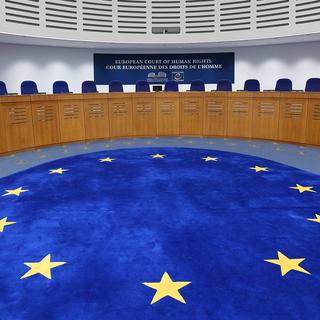 La Cour européenne des droits de l'Homme (CEDH). [AFP - FREDERICK FLORIN]